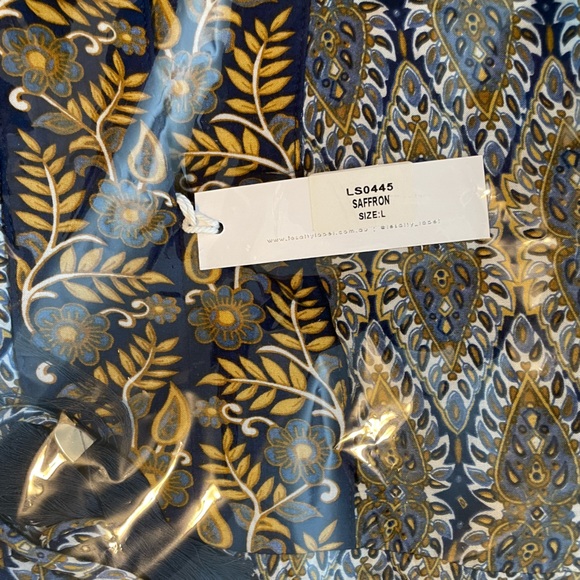 NWT Le Salty Label Phoenix Sundress in Saffron - Picture 6 of 8